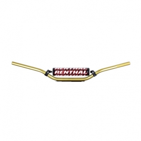 RENTHAL KIEROWNICA 7/8 CALA (22MM) SPEEDWAY HANDLEBAR BLACK KOLOR ZŁOTY
