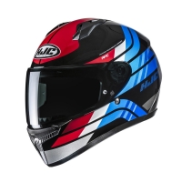 KASK MOTOCYKLOWY HJC C10 HIPER BLACK RED