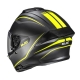 KASK MOTOCYKLOWY HJC C71 QUEZ BLACK YELLOW