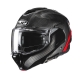 KASK MOTOCYKLOWY HJC F100 CARBON STAN BLACK RED