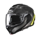 KASK MOTOCYKLOWY HJC F100 CARBON STAN BLACK YELLOW