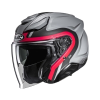 KASK MOTOCYKLOWY HJC F31 BASK GREY PINK