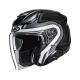 KASK MOTOCYKLOWY HJC F31 BASK BLACK WHITE