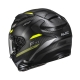 KASK MOTOCYKLOWY HJC F71 CARBON ESIRA BLACK YELLOW