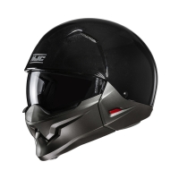 KASK MOTOCYKLOWY HJC I20N SOLID METAL BLACK