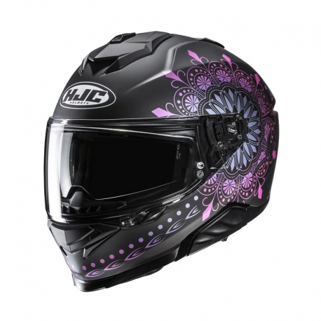 KASK MOTOCYKLOWY HJC I71 NIEL BLACK PINK