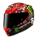 KASK MOTOCYKLOWY HJC RPHA12 QUARTARARO REPLICA 2 RED BLACK