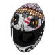 KASK MOTOCYKLOWY HJC RPHA12 SKULLY WHITE RED