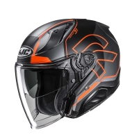 KASK MOTOCYKLOWY HJC RPHA31 DEREEN BLACK ORANGE