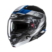 KASK MOTOCYKLOWY HJC RPHA91 MADAL BLACK BLUE