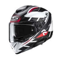 KASK MOTOCYKLOWY HJC RPHA72 VALUE WHITE BLACK