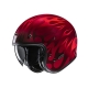 KASK MOTOCYKLOWY HJC V31 FIRO RED