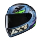 KASK MOTOCYKLOWY JUNIOR HJC Y10 FRANK BLUE RED