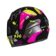 KASK MOTOCYKLOWY JUNIOR HJC Y10 MIKA BLACK PINK YS