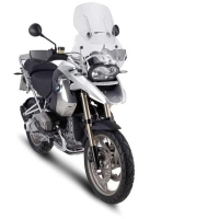 KAPPA SZYBA DWUCZĘŚCIOWA BMW R 1200 GS (04-12) 54 X 54 CM REGULOWANA AIRFLOW PRZEZROCZYSTA (DWUCZĘŚCIOWA KOMPLETNA)