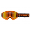 KENNY RACING GOGLE MODEL TRACK+ KID / JUNIOR / DZIECIĘCE ORANGE - RED LENS - KOLOR POMARAŃCZOWY/CZARNY SZYBKA CZERWONE LUSTRO