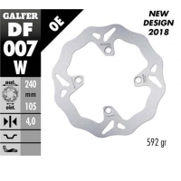 GALFER TARCZA HAMULCOWA TYŁ HONDA XL 600/650/700V TRANSALP '91-'07 CB 500 '97-'05 CB750 '92-'02 CB 900 HORNET '02-'07 BUELL 