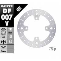 GALFER TARCZA HAMULCOWA TYŁ HONDA XL 600/650/700V TRANSALP '91-'07 CB 500 '97-'05 CB750 '92-'02 CB 900 HORNET '02-'07 BUELL 