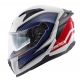 KAPPA KASK KV52 KRONOS INTEGRALNY Z BLENDĄ KOLOR BIAŁY CZERWONY NIEBIESKI CARBON LOOK ROZMIAR 61 / XL (HOMOLOGACJA ECE 22R06)