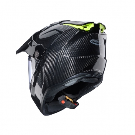 CABERG KASK OFFROAD / TRAIL / ADVENTURE DUOSPORT (DUAL) TANAMI CARBON Z SZYBKĄ I BLENDĄ KOLOR KARBON ROZMIAR XL (PINLOCK W ZESTA