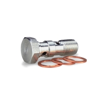 MOTO-MASTER ŚRUBA DŁUGA (PODWÓJNA) BANJO BOLT M10X1 Z PODKŁADKAMI