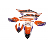 BLACKBIRD KOMPLET NAKLEJEK (OKLEIN) KTM SX 85 '25 DREAM 5 KOLOR POMARAŃCZOWY BIAŁY CZARNY