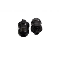 BIKETEC KOŃCÓWKI/CIĘŻARKI KIEROWNICY KAWASAKI NINJA 650 (2017-) KOLOR CZARNY 2404070000, OEM:13042-0735 / 13042-0800