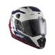 KASK MOTOCYKLOWY Z GOGLAMI LEATT ADV 7.5 ROYAL BLUE RED