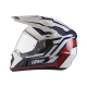 KASK MOTOCYKLOWY Z GOGLAMI LEATT ADV 7.5 ROYAL BLUE RED