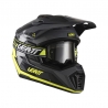 KASK MOTOCYKLOWY Z GOGLAMI LEATT ADV 7.5 HI-VIZ YELLOW