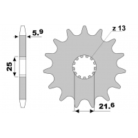 JT ZĘBATKA PRZEDNIA 565 13 /2141 13 KAWASAKI KXF 450 '06-, YAMAHA YZF/WRF 400/426/450 SAMOOCZYSZCZAJĄCA (56513JTSC) (ŁAŃC. 520)Y
