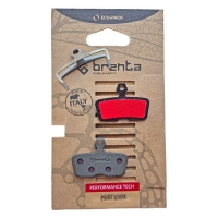 BRENTA BIKE KLOCKI HAMULCOWE ROWEROWE ORGANIC MTB / SZOSA PÓŁMETALICZNE PASUJE DO AVID CODE (2011-2014) CODE R, SRAM CODE RSC / 