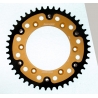 SUPERSPROX ZĘBATKA TYLNA 899 45 STEALTH (STALOWO-ALUMINIOWA) KTM SX/EXC (JTR897.45) KOLOR ZŁOTY
