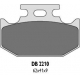 DELTA BRAKING KLOCKI HAMULCOWE KH152, KH152/2 - ZASTĘPUJĄ DB2210MX-N ORAZ DB2210QD-N