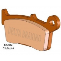 DELTA BRAKING KLOCKI HAMULCOWE KH131/3/KH233 TYŁ HONDA NSR 50 MINI '00-'09, XZ 50/100 '09-'19, NSF 250R '11-, CRF 230 '08-'15, K