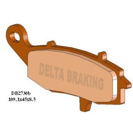 DELTA BRAKING KLOCKI HAMULCOWE KH229 PRZÓD LEWA TARCZA KAWASAKI ER-6F '06-'16, KLE 650 '10-'14, KLE 650 VERSYS '07-'16, ZR 750/1