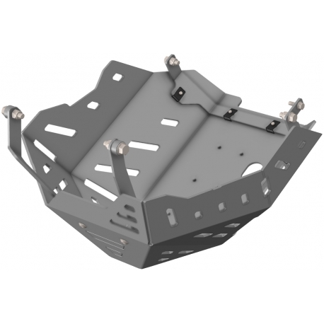 CROSSPRO OSŁONA POD SILNIK ALUMINIOWA HONDA XL 750 TRANSALP '23-'25 KOLOR CZARNY