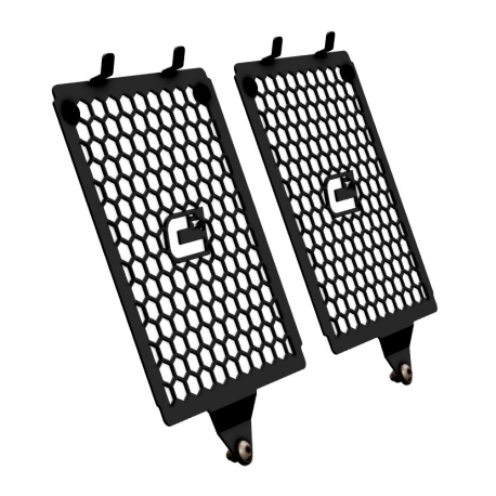 CROSSPRO OSŁONY CHŁODNIC PRZEDNIE BMW R 1300 GS, R 1300 GS TRIPLE BLACK, R 1300 GS TROPHY '23-'24 KOLOR CZARNY