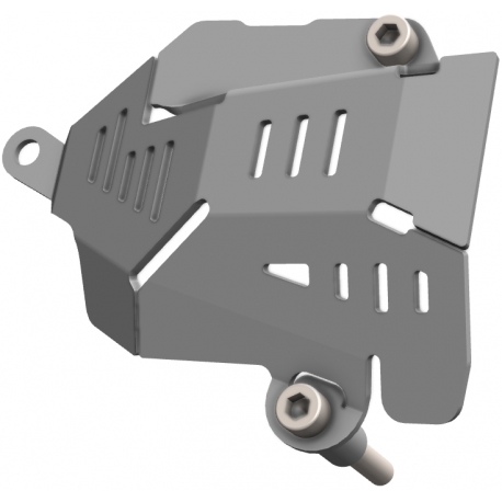 CROSSPRO WYPRZEDAŻ STALOWA OSŁONA POMPY WODY YAMAHA XTZ 690 TENERE 700 '20- '25 - KOLOR SREBRNY