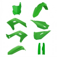 POLISPORT KOMPLET PLASTIKÓW (FULL KIT) KAWASAKI KX 125 '03-'08 KX 250 '03-'08 (RESTYLING NA MODEL 2026) W ZESTAWIE TABLICA PRZE