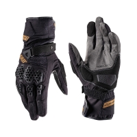 RĘKAWICE MOTOCYKLOWE LEATT ADV HYDRADRI 6.5 STEALTH BLACK GREY
