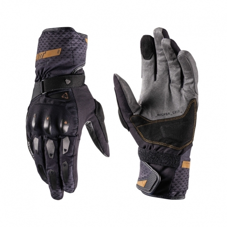 RĘKAWICE MOTOCYKLOWE LEATT ADV SUBZERO 5.5 STEALTH BLACK GREY