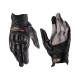 RĘKAWICE MOTOCYKLOWE LEATT ADV X-FLOW 8.5 STEALTH SHORT BLACK GREY