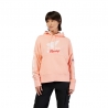BLUZA Z KAPTUREM FOX LADY X HONDA OVERSIZED PO FLEECE PALE PINK XS