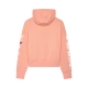 BLUZA Z KAPTUREM FOX LADY X HONDA OVERSIZED PO FLEECE PALE PINK XS