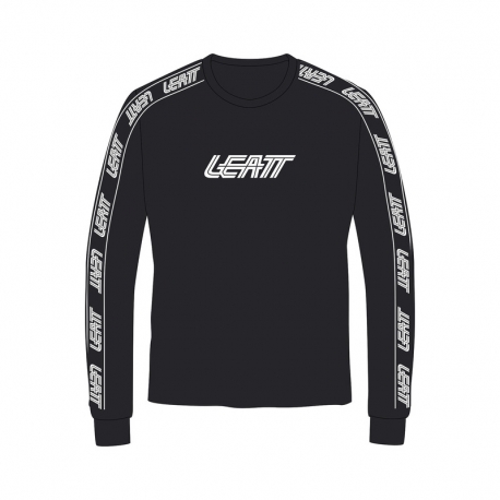 KOSZULKA Z DŁUGIM RĘKAWEM LEATT TECH BLACK