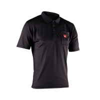 T-SHIRT LEATT POLO TEAM BLACK