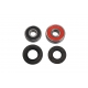 BEARING WORX ŁOŻYSKA KOŁA TYLNEGO Z USZCZELNIACZAMI KAWASAKI KX 80 '88-'97, KX 100 '95-'97, PRZÓD YAMAHA YZF 125 R '11-'12 (25-1
