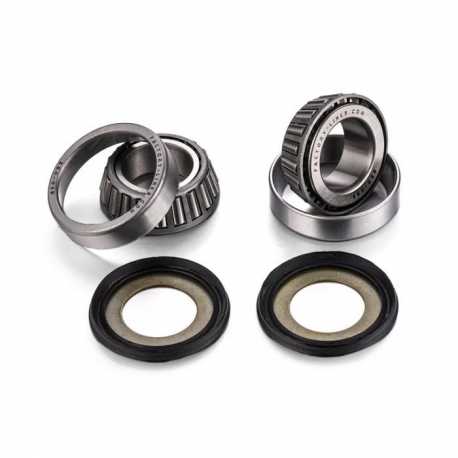 FACTORY LINKS 2025/02 ŁOŻYSKA GŁÓWKI RAMY Z USZCZELNIACZAMI KAWASAKI KX 65 '00-'23, KX 80 / 85 '92-'25, KX 100 '95-'21, KLX 140 