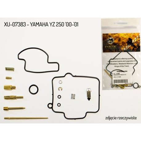PSYCHIC ZESTAW NAPRAWCZY GAŹNIKA YAMAHA YZ 250 '00-'01 (26-1280) (NA 1 GAŹNIK)
